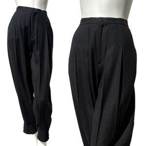 Vintage 80s Charivari wool pants 0/XS